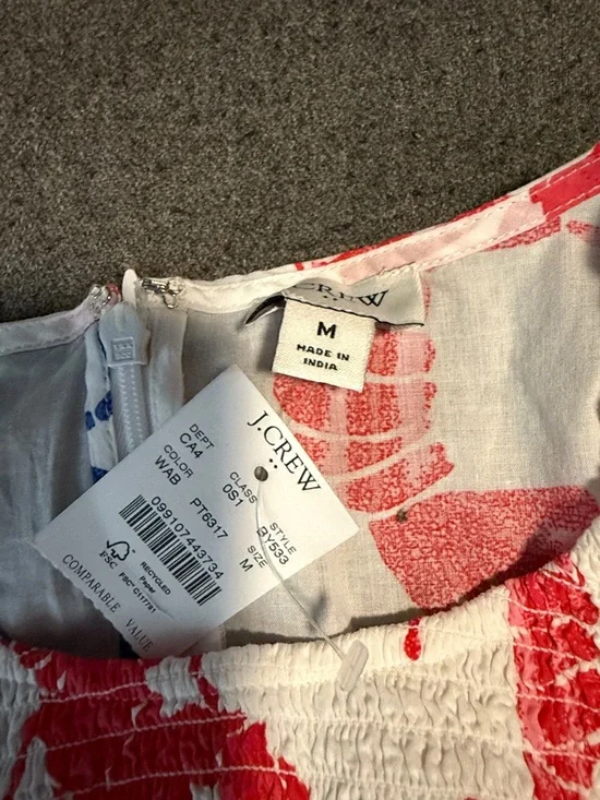 J. Crew lobster dress, NWT, M - Picture 7 of 8